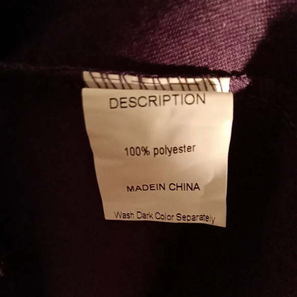 NWT Purple Medium Miusel Top - Picture 6 of 6